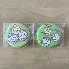 ちいかわ　なかよしおでかけ缶バッジ2点セットのサムネイル
