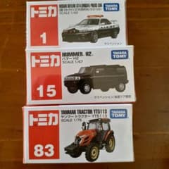 新品未開封トミカ　3点セットのサムネイル