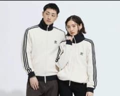 極美品】アディダスadidasワッフルトラックジャケット ホワイト - メルカリ