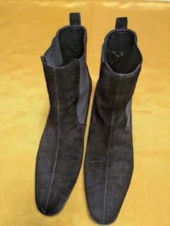 フェラガモショートブーツ黒色のサムネイル