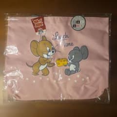 トムとジェリー ビッグトートバッグ ピンクのサムネイル