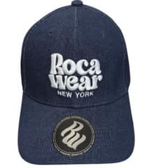 ロカウェア rocawear キャップ　bboy 90s y2k ニューエラ 激ヤバ！新品y2kロカウェアニューヨークNYレジェンドキャップデニム