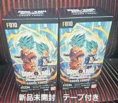 ドラゴンボール フュージョンワールド CROSS FORCE テープ付き2BOX