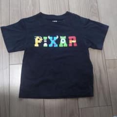 UNIQLO UT PIXAR キッズ Tシャツ ブラック 100のサムネイル