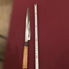 本焼き柳刃包丁 鳥取因幡寅鍛冶 - メルカリ