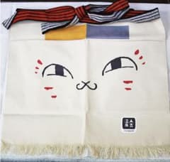 나츠메 친구장 냥코 선생님 앞걸이 쇼트 앞치마