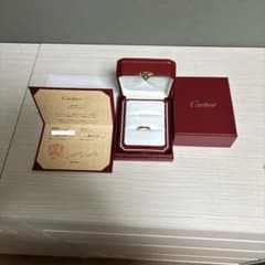 Cartierマイヨンパンテール13号18金ピンクゴールド保証書・修理証明書付きのサムネイル