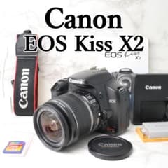 Canon EOS Kiss X2⭐️ショット数少なめ❣️スマホ転送 一眼レフ