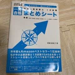 【中小企業診断士】一発合格まとめシート2020後編のサムネイル