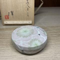森洋 彩埏梅花文香合 共箱 - メルカリ
