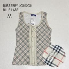 【新品】BURBERRY ノバチェックノースリーブ フロントレースリボン y2kのサムネイル