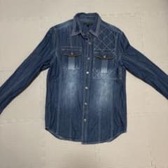 agate label デニムシャツ 長袖のサムネイル