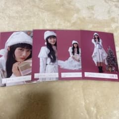 櫻坂46 山﨑天 2025年サンタ 直筆サイン 櫻坂46 生写真 山﨑天 2024サンタチュウ 直筆サイン入り コメント付き