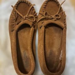MINNETONKA ブラウンモカシン 7.5 - メルカリ