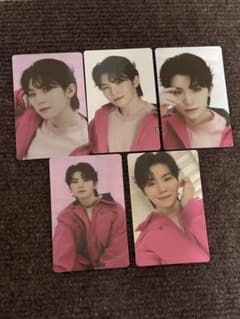 SEVENTEEN ウジ FOLLOW トレカ フォトカード 5枚セット セブチ - メルカリ