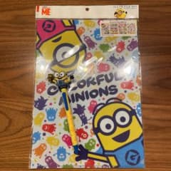ミニオン　クリアファイル　4枚セット　ミニオンボールペン付きのサムネイル