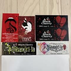 Acid Black Cherry チケット 使用済み - メルカリ