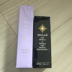 MEGA美 スキンプロテクトファンデーション & チュルミ薬用クリーム CHURUMI 薬用クリーム MEGA美 リキッドファンデーション - メルカリ