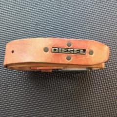 DIESEL 牛革ベルト ブラウン 90/36のサムネイル
