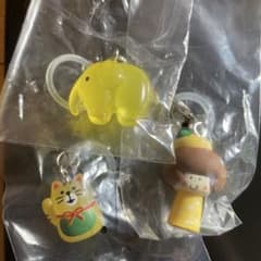 ガシャポン　めじるアクセサリー　黄色のサムネイル