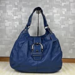 Coach Soho One shoulder Bag Blue