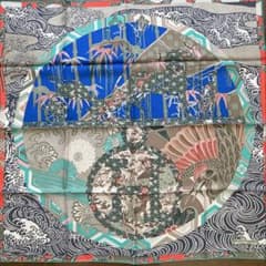 HERMES エルメス スカーフ カレ90 キモノ・エクスリブリス - メルカリ