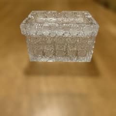 ボヘミアクリスタル 最高級 500PKモデル シガーケース灰皿 ビンテージ