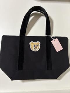 オールドテディワッペントート ブラック Lサイズ - メルカリ