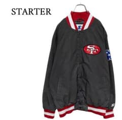 ☆STARTER☆ NFL 49ers チームロゴ中綿入りスタジャン - メルカリ