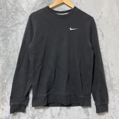 【L2695】NIKE スウェットトレーナー サイズM ブラックのサムネイル