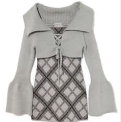 バブルス レースアップスウェットワンピース BUBBLES】レースアップスウェットワンピース | sparkling mall