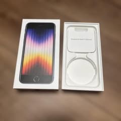 iPhone SE 第3世代 空箱 【本体なし】 ミッドナイトのサムネイル