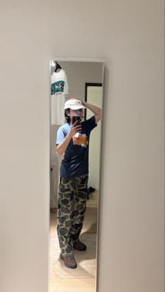 old supreme 90s カモ柄ロングパンツ　USA製　激レア　スペシャル old supreme 90s カモ柄 ロングパンツ USA製 激レア - メルカリ