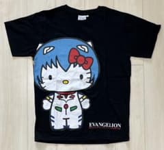 サンリオ ハローキティxエヴァンゲリオン レイ＆アスカ コラボTシャツ