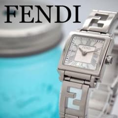 716 稼働【OH済】FENDI 時計 シェル ズッカ柄 60500L スクエア - メルカリ