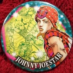 ジョニィ・ジョースター　缶バッジ　ジョジョ展　金沢　スティールボールラン ジョジョ展 缶バッジ ジョニー・ジョースター - メルカリ