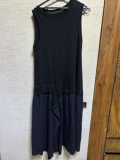 25SS Ground Y ヨウジヤマモト ロングワンピース コットン リネン 25SS Ground Y ヨウジヤマモト ロングワンピース コットン リネン