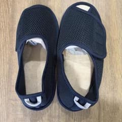 介護用 室内シューズ ネイビー Lサイズのサムネイル