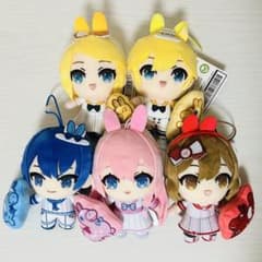 初音ミク X RODY 描き下ろしぬいぐるみマスコット セーラー服 5種セットのサムネイル