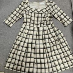 PATTERN fiona チェック柄 ミニワンピースのサムネイル