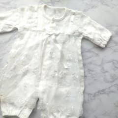 新生児　2wayオール　セレモニードレス　退院着　お宮参りのサムネイル