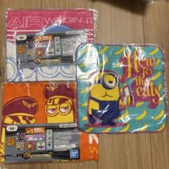이치 반 쿠지 미니언즈 피버 H상 타월 컬렉션 미개봉 신품 3장