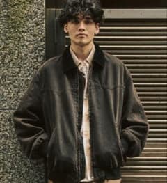 417 EDIFICE エディフィス デニム ジップヨークジャケット サイズL