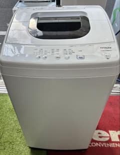 HITACHI NW-50F 全自動電気洗濯機 5KG 2021年製 - メルカリ