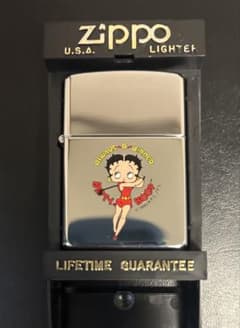 상태좋음 케이스 포함 ZIPPO 베티 부프 ALWAYS A WINNER