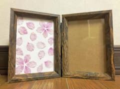 フォトフレーム　桜　花びら　インテリア　雑貨　押し花のサムネイル