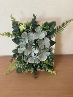 紫陽花のウォールグリーン　テーブルにも壁掛け縦横　3wayのサムネイル