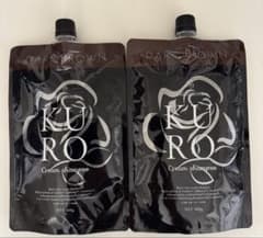 Kuro Cream Shampoo ダークブラウン 400g×2 - メルカリ