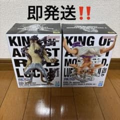 ワンピース KING OF ARTIST ルッチ ルフィ 2体セット - メルカリ