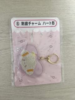 サンリオ 一番くじ こぎみゅん 刺繍チャームハート型のサムネイル